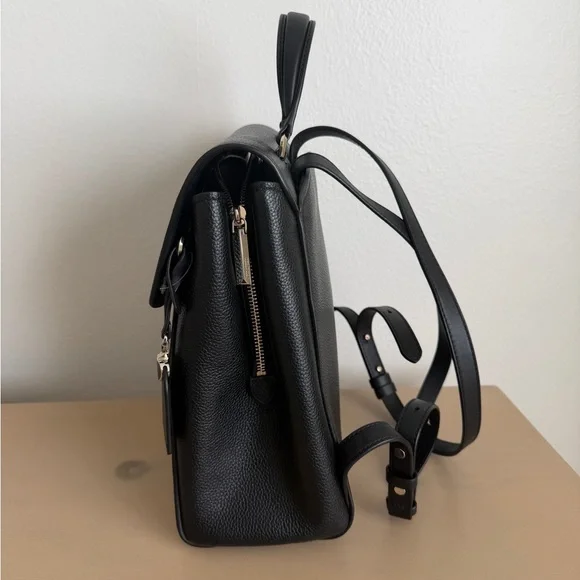 Kate Spade Black med Leather Madison Backpack - Picture 6 of 6